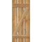 Ekena Millwork Spaced Board-n-Batten Shutters w/Z-Bar, Rough Sawn Western Red Cedar, 17 1/8W x 40H, PR RBS06Z17X040RWR - alternate 3